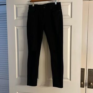 7 For All Mankind Black Ankle Gwenevere Jeans